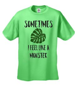 Monstera Leaf smooth T Shirt