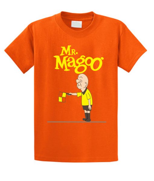 Mr Magoo Orange smooth T Shirt