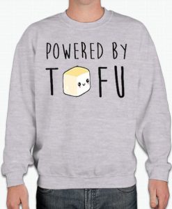 Powered By Tofu smooth Sweatshirt