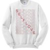 Self Love - Mental Health Matters smooth Sweatshirt