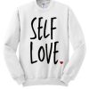 Self Love - Yoga Meditation smooth Sweatshirt