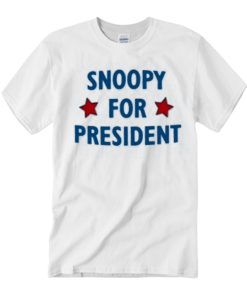 Simpsons - Snoopy For President smooth T Shirt