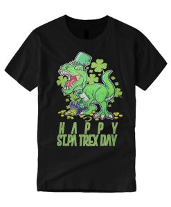 T-rex patrick's day smooth T Shirt