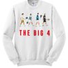 The Big 4 Four Famous Top Tennis Players smooth Sweatshirt