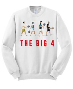 The Big 4 Four Famous Top Tennis Players smooth Sweatshirt