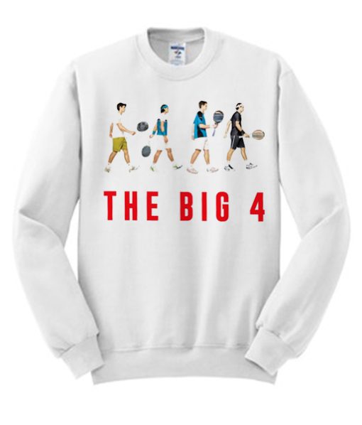 The Big 4 Four Famous Top Tennis Players smooth Sweatshirt