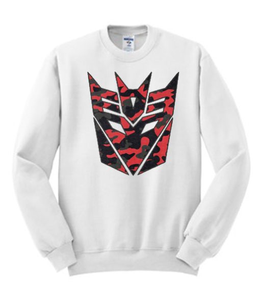 Transformers' Red and Black smooth Sweatshirt