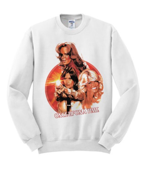 Vintage Farrah Fawcett Charlies Angels smooth Sweatshirt