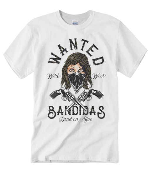 Wanted Pistol Unisex smooth T Shirt