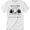 Welcome to our campsite smooth T Shirt