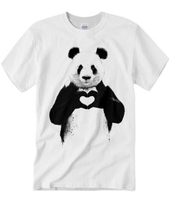 All you need is love - Panda T Shirt