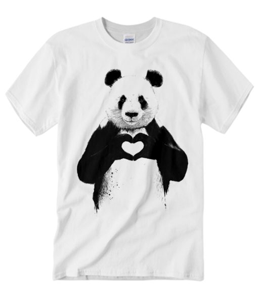 All you need is love - Panda T Shirt