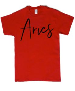 Aries Zodiac T Shirt