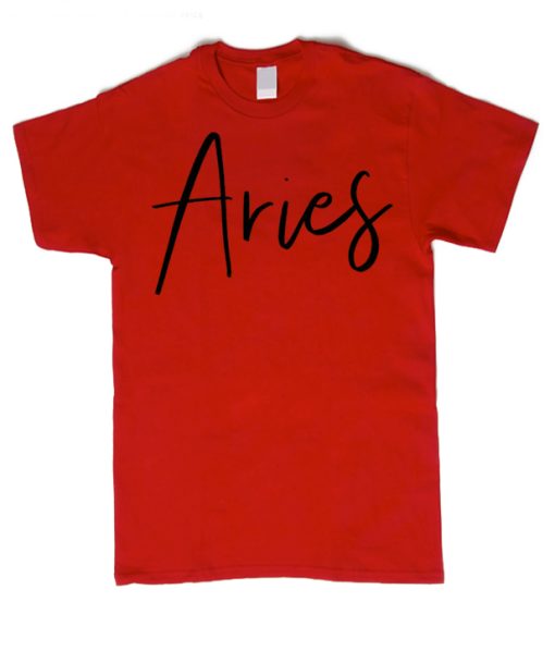 Aries Zodiac T Shirt