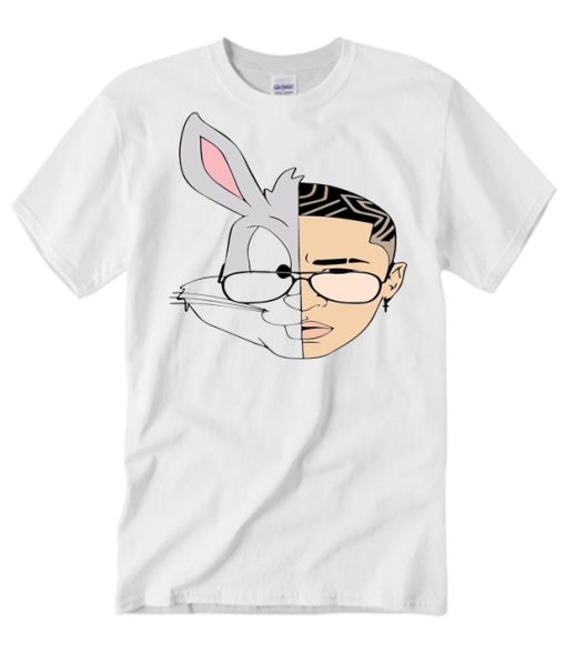 Bad Bunny White T Shirt