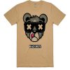 Bad boy bunny on monkey face T Shirt