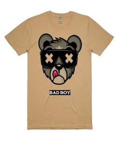 Bad boy bunny on monkey face T Shirt