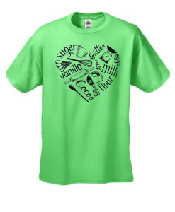 Baking Heart T Shirt