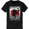 Catzilla Vintage Japanese Cat Kitten Lover T Shirt