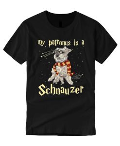 Christmas Gift My Patronus Is A Schnauzer Dog Lover T Shirt