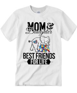 Elephant Mom Daughter T Shirt