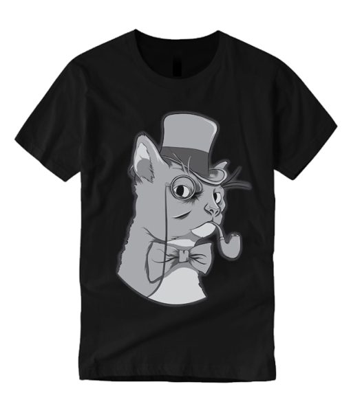 Esteemed Cat Steampunk T Shirt