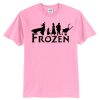 Frozen Characters silhouette Disney T Shirt.