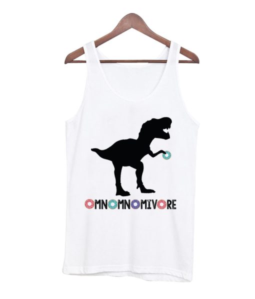 Hungry Dinosaur Donuts Tank Top