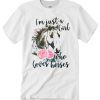 I'm Just a Girl Who Loves horses T Shirt