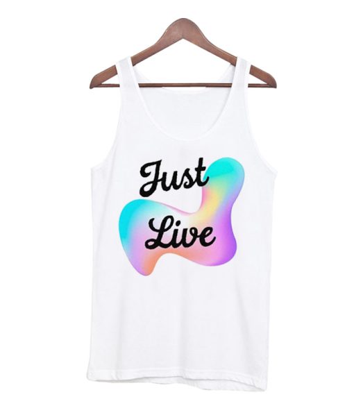 Rainbow - Just Live Tank Top