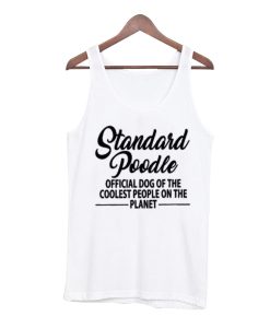 Standard Poodle Dog Tank Top