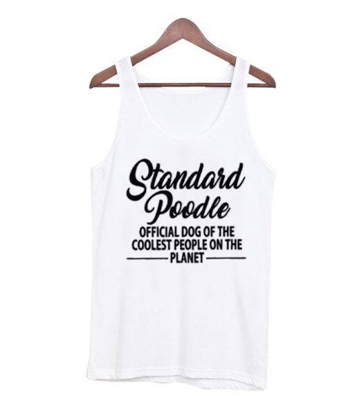 Standard Poodle Dog Tank Top