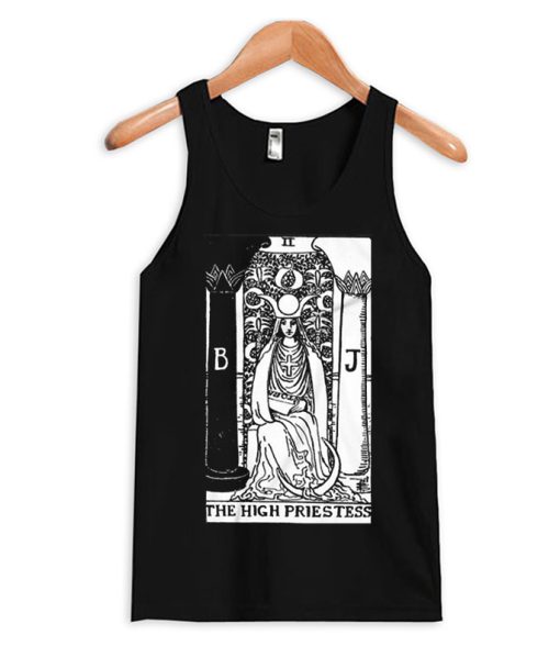 The HIGH PRIESTESS Tarot Card Tank Top