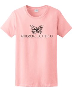 Antisocial Butterfly T Shirt