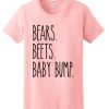 Bears Beets Baby Bump T Shirt