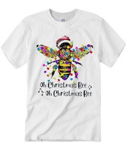 Bee Santa Oh Christmas T Shirt