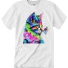 Cat Butterfly T Shirt