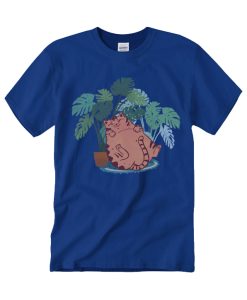 Cat and Monstera T Shirt