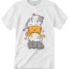 Cute Kitty Pile Anime Kawaii T Shirt