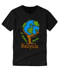 Earth Day Reduce Reuse Recycle T Shirt