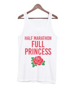 Half Marathon Full Princess Tank Top
