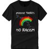 Imagine There’s No Racism Rainbow And Birds Cute T Shirt