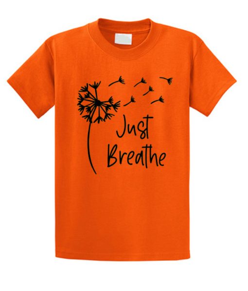 Just Breathe Dandelion - Yoga T Shirt