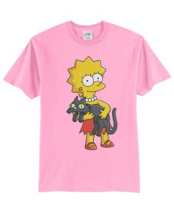 Lisa Simpson and The Cat T Shirt