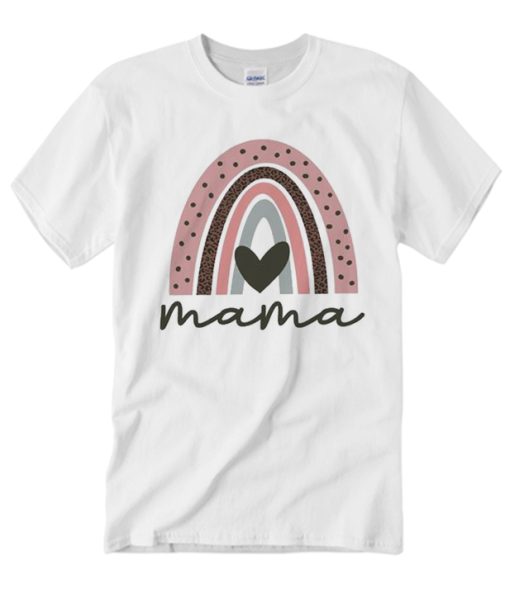 Mama Rainbow T Shirt