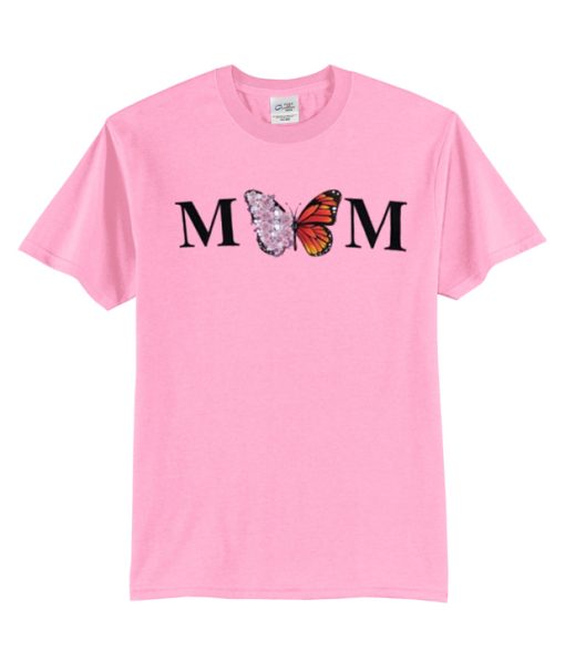 Mom Butterfly T Shirt – noticeword