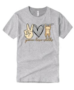 Peace Love Sloths T Shirt