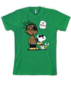 Peanuts Ol Dirty Bastard Wutangclan Snoopy T Shirt