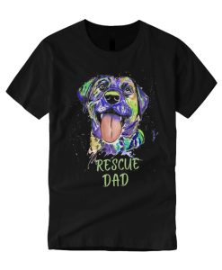 Rescue Dog Dad T Shirt