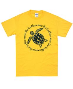 Save the Turtles T Shirt